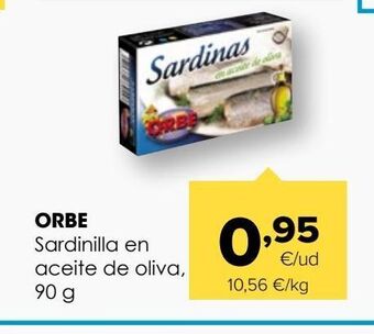 Autoservicios Familia Sardinillas en aceite orbe oferta