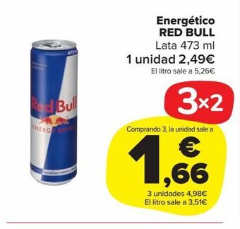 Carrefour Market Energético red bull oferta