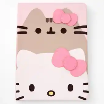 Hello kitty® x pusheen® notebook - pink
