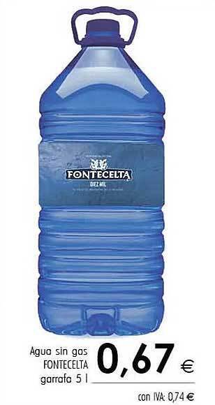 Cash Ifa Agua sin gas fontecelta oferta