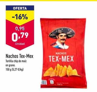 ALDI Nachos tex-mex oferta