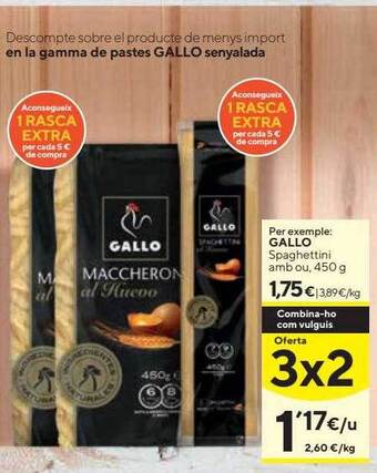 Caprabo Gallo oferta