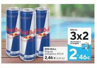 Caprabo Red bull oferta