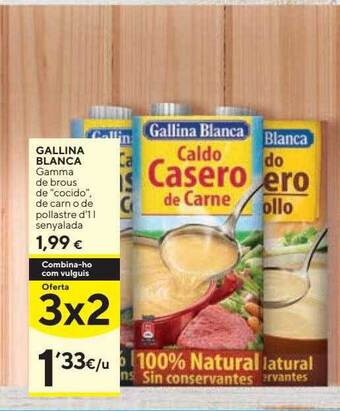 Caprabo Gallina blanca oferta
