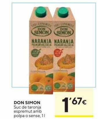 Caprabo Don simon oferta