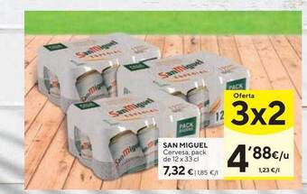 Caprabo San miguel cervesa oferta
