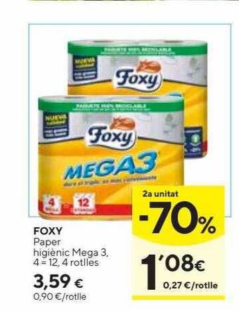 Caprabo Foxy oferta