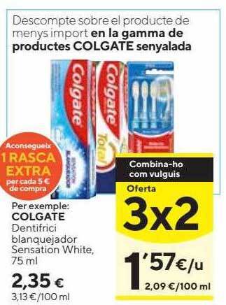 Caprabo Colgate oferta