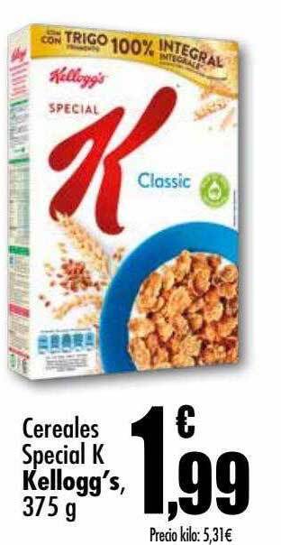 Unide Supermercados Cereales special k kellogg's oferta