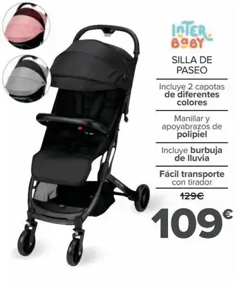 Carrefour Silla de paseo inter baby oferta