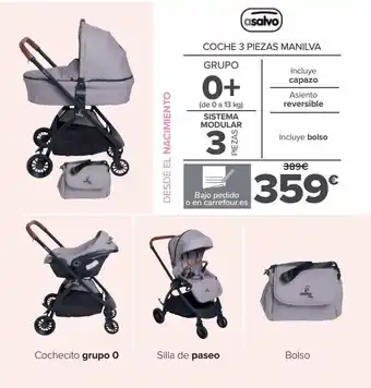 Carrefour Coche 3 piezas manilva asalvo oferta