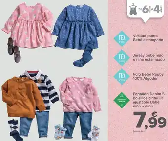 Carrefour Ropa bebé tex oferta
