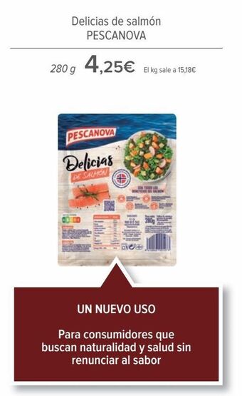 Carrefour Delicias de salmón pescanova oferta