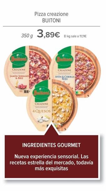 Carrefour Pizza creazione buitoni oferta