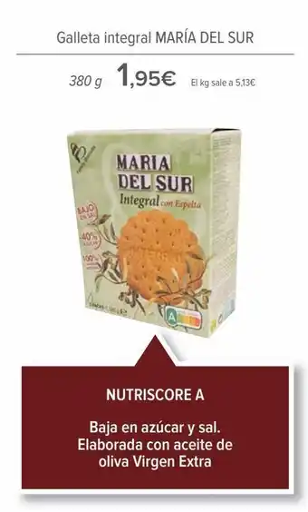 Carrefour Galleta inregral maría del sur oferta