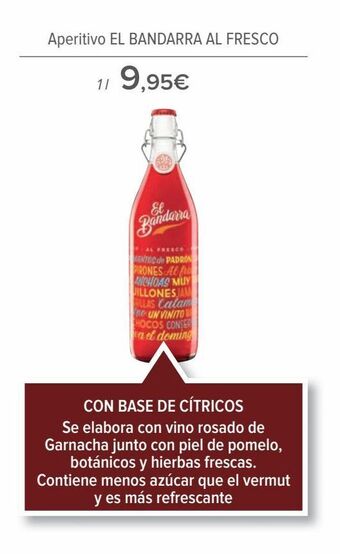 Carrefour Aperitivo el bandarra al fresco oferta