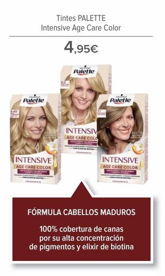 Tintes palette intensive age care color