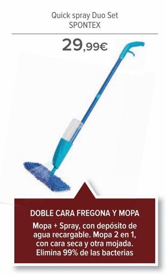 Carrefour Quick spray duo set spontex oferta