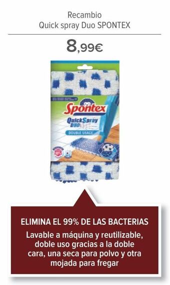 Carrefour Recambio quick spray duo spontex oferta