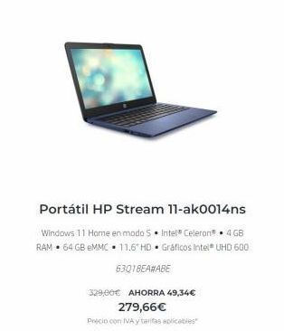 HP Portátil hp oferta