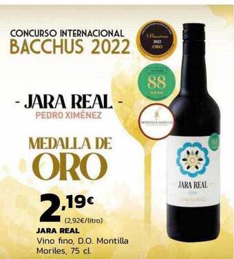 Supermercados Lupa Jara real vino fino d.o. montilla moriles oferta