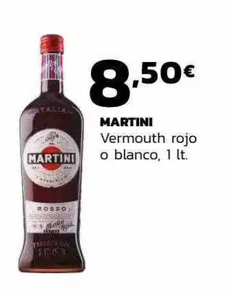 Supermercados Lupa Martini vermouth rojo blanco oferta