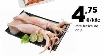 Supermercados Lupa Pota fresca de lonja oferta