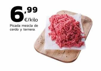 Supermercados Lupa Picada mezcla de cerdo y ternera oferta