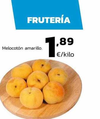 Supermercados Lupa Melocotón amarillo oferta