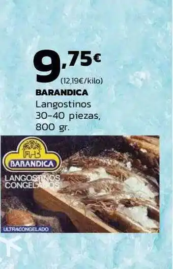 Supermercados Lupa Barandica langostino 30-40 piezas oferta