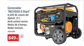 Bauhaus Generador 'mg7000 e-start oferta