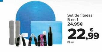 Carrefour Set de fitness 5 en 1 oferta