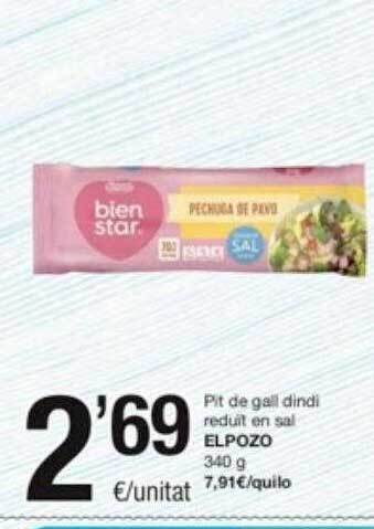 SPAR Fragadis Pit de gall dindi reduit en sal elpozo oferta