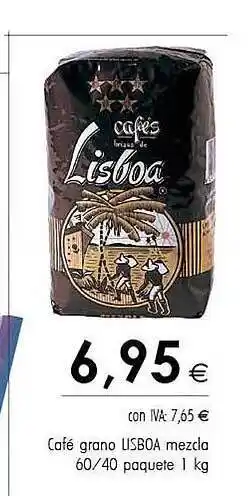 Cash Ifa Café grano lisboa mezcla oferta
