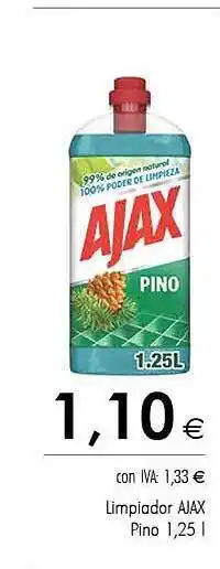 Cash Ifa Limpiador ajax pino oferta