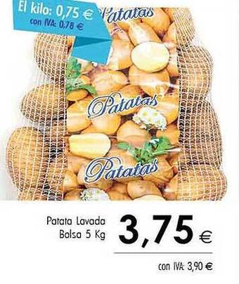 Cash Ifa Patata lavada oferta