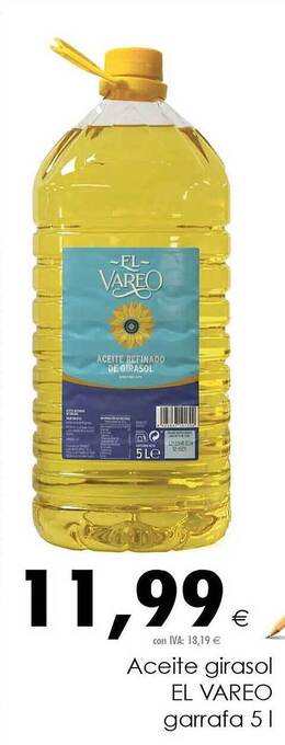 Cash Ifa Aceite girasol el vareo oferta