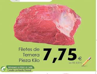 Cash Ifa Filetes de ternera oferta