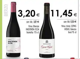 Cash Ifa Vino bierzo hacienda elsa vino tinto cepas viejas bierza oferta