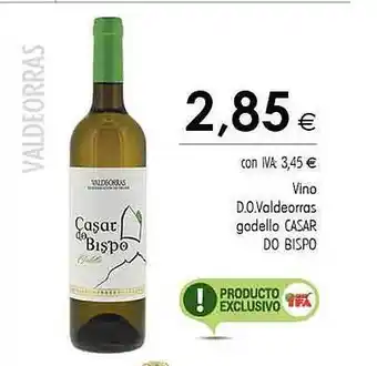 Cash Ifa Vino d.o.valdeorras godello casar do bispo oferta