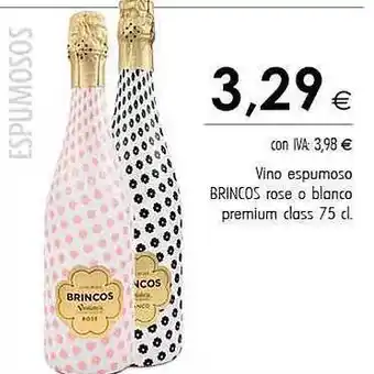 Cash Ifa Vino espumoso brincos rose o blanco premium oferta