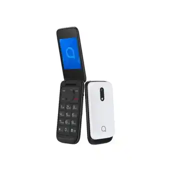 MediaMarkt Reacondicionado móvil - alcatel 2057, pure white, para mayores, 2.4" qvga, mtk6261d, 970 mah, bluetooth, radio fm, nucleus oferta