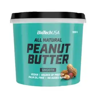 NutriTienda Peanut butter smooth 1000g oferta
