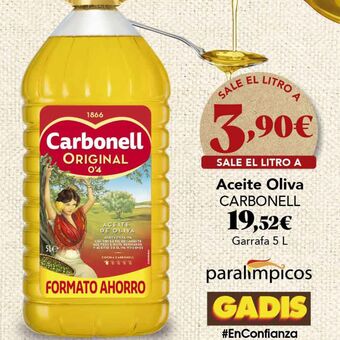 Gadis Aceite de oliva oferta
