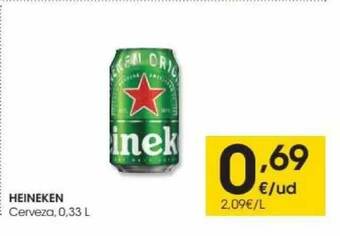Eroski Heineken cerveza oferta