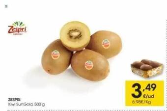 Eroski Zespri kiwi sungold oferta