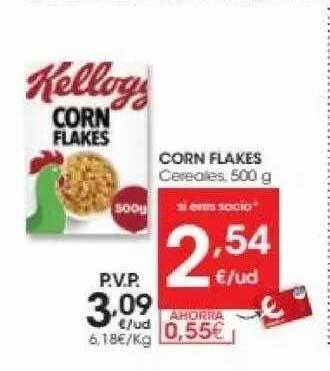 Eroski Corn flakes cereales oferta