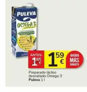 Supermercados Charter Preparado lácteo desnatado omega 3 puleva oferta