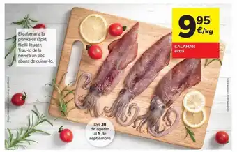 Supermercados Charter Calamar oferta