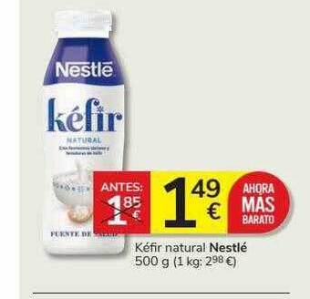 Supermercados Charter Kéfir natural nestlé oferta
